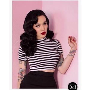 Vixen by Micheline Pitt bad girl crop top